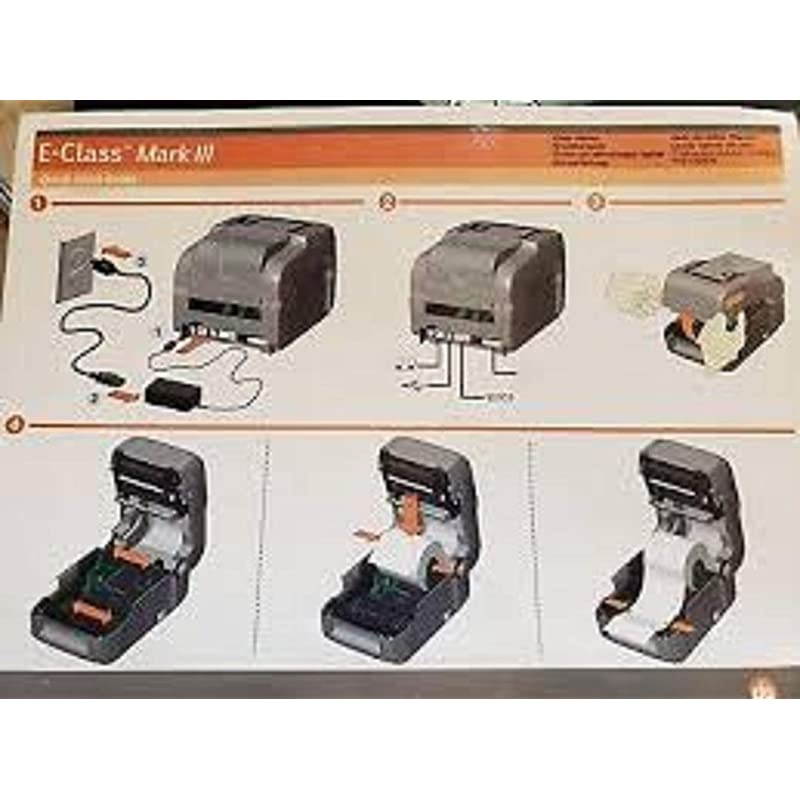 EA2000J005A00 E4205A Mark III Desktop Printer DT SERPARUSBEthernet 203 DPI 5 IPS 64 MB Flash16 MB DRAM DPL PLZPLE Adjacent Media Sensor Tear Edge LEDButton Power Supply