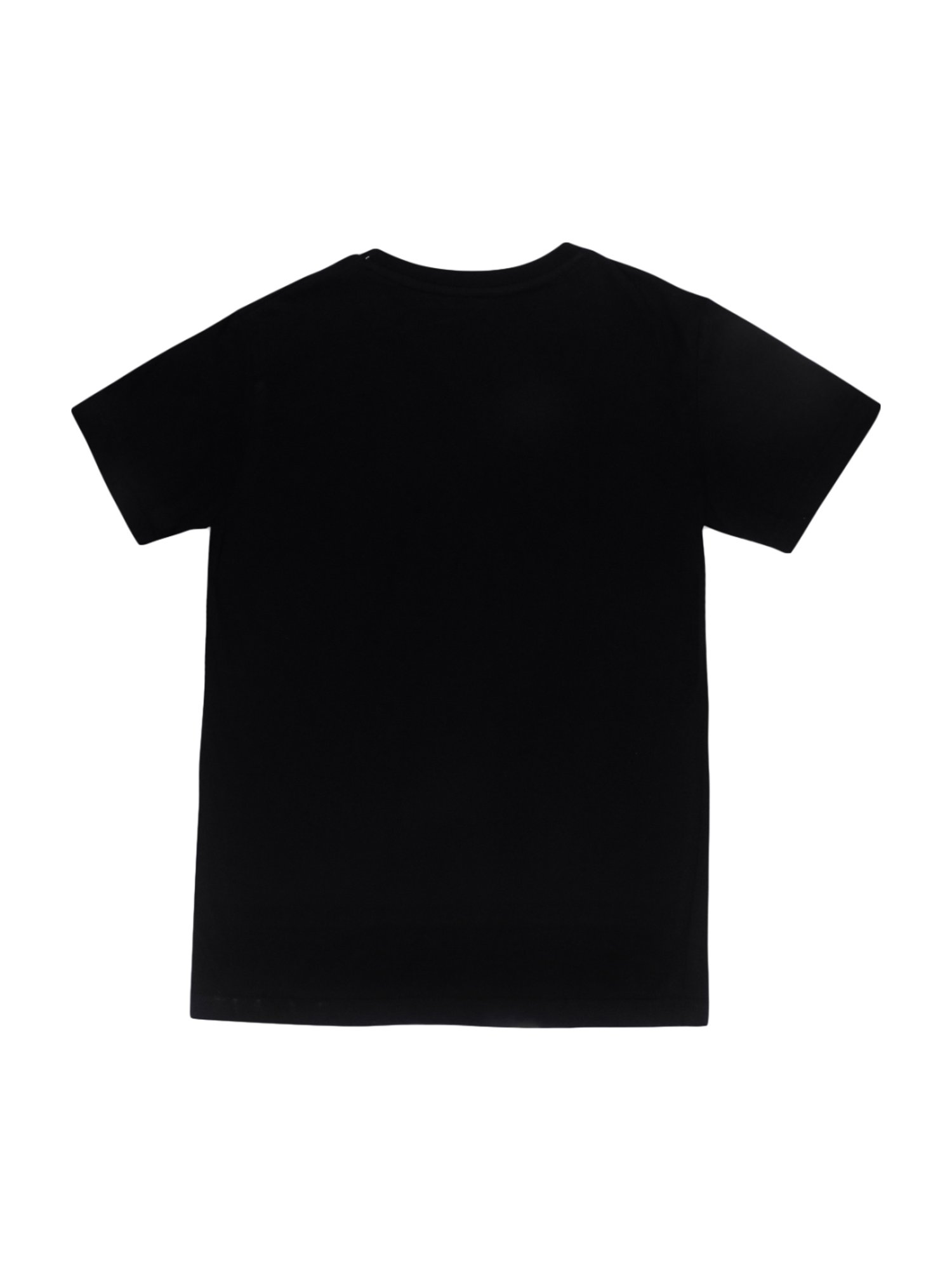 Li'l Tomatoes Kids Red & Navy Cotton Printed T-Shirts & Mask - Pack of 2