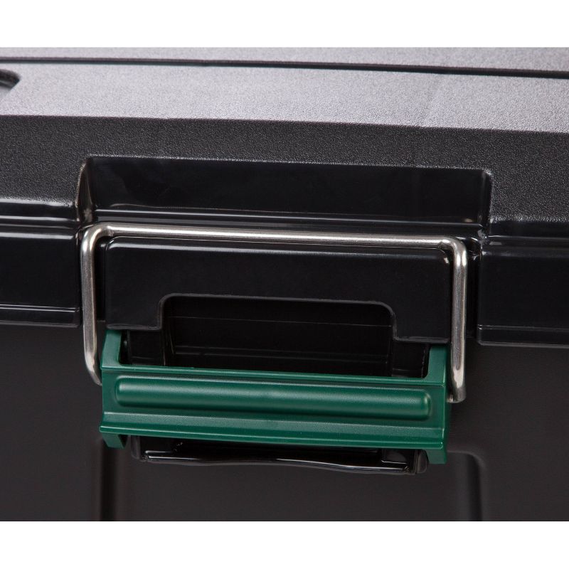 IRIS 82qt 4pk Remington Weather Tight Storage Tote Black