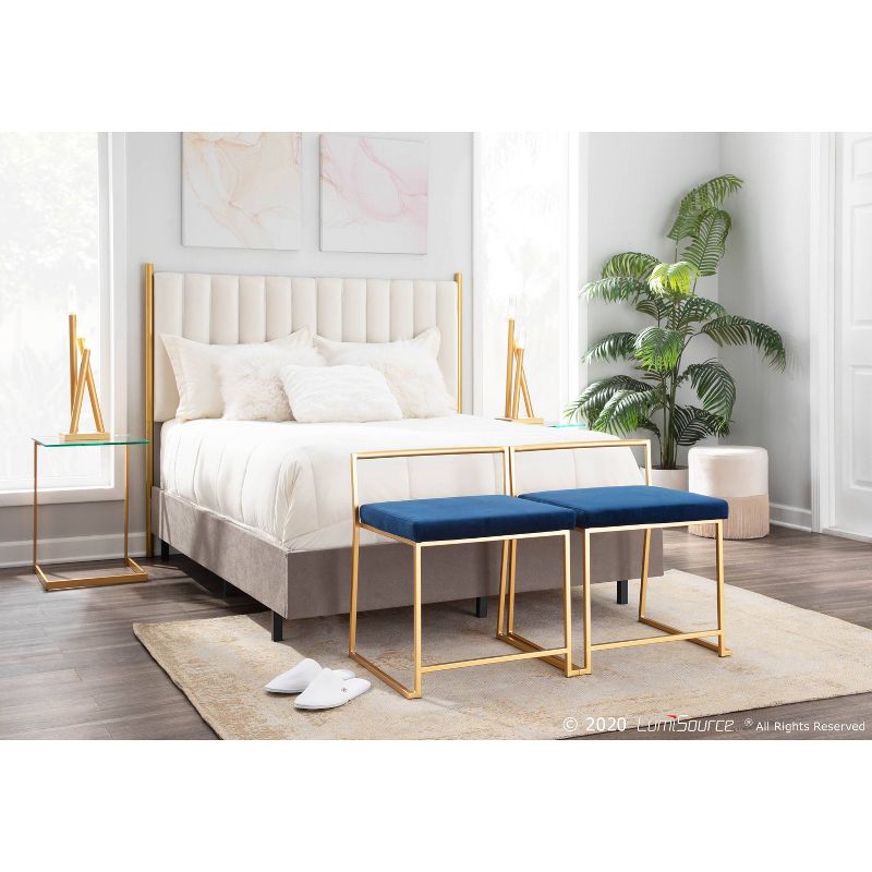 Antique Metal Icicle Floor Lamp Dark Brown (Includes LED Light Bulb) - LumiSource