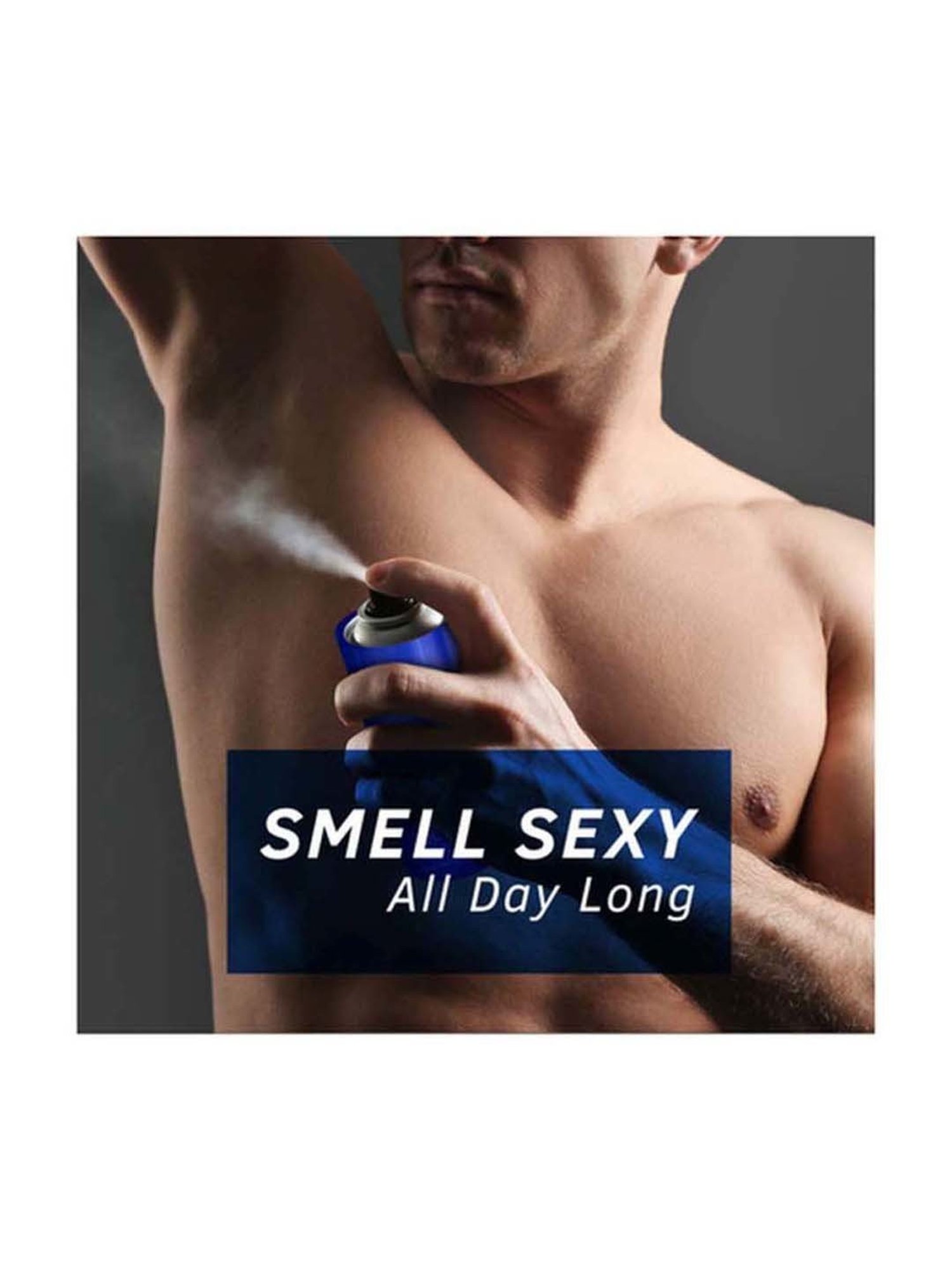 Ustraa Blue Deodorant Body Spray (Set of 3)