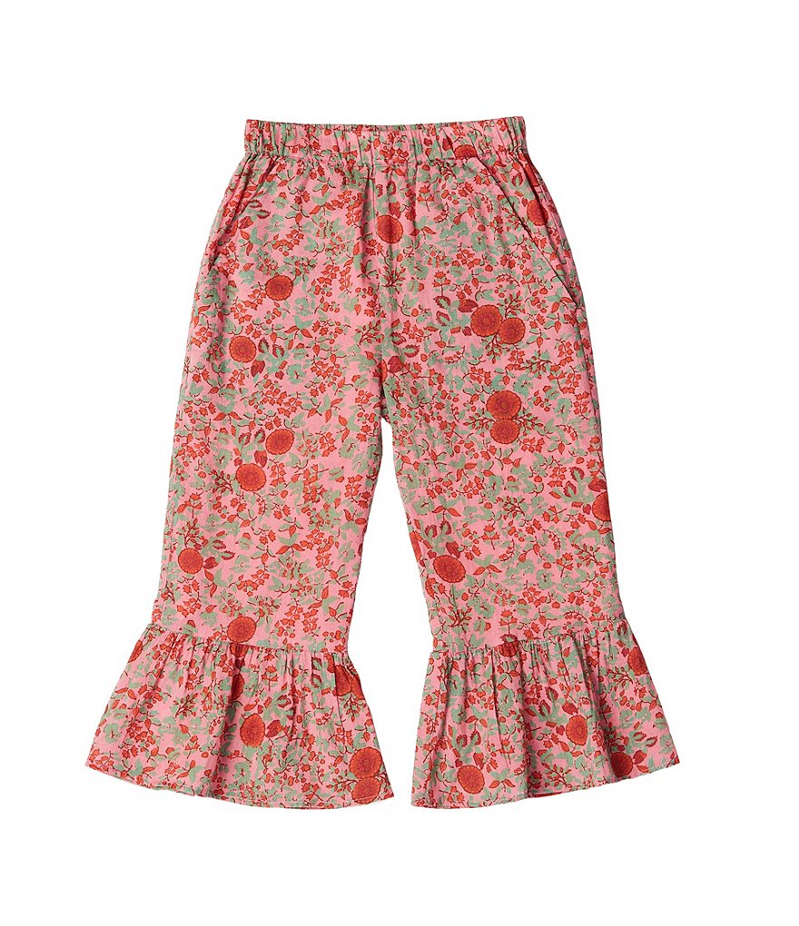 Tea Collection Little Girls 2-6 Sparkle Stripe Capri Leggings