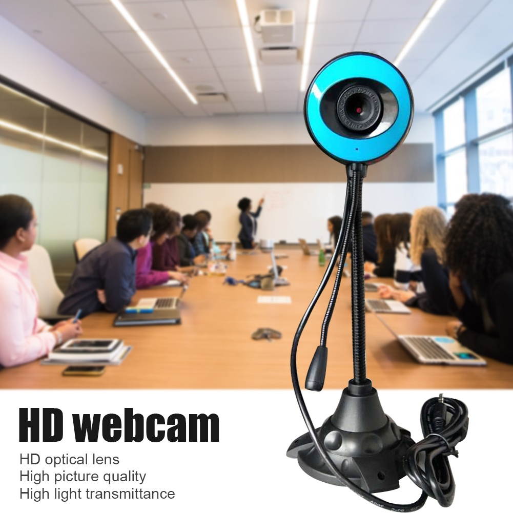 Mini Portable Conferences CMOS ABS With Microphone HD USB Camera Multifunction