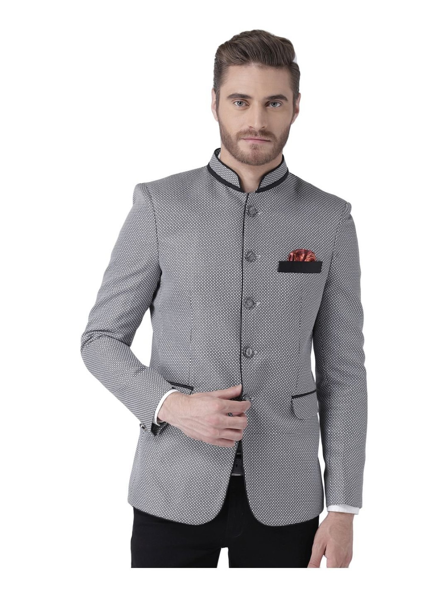 Hang Up Multicolor Regular Fit Checks Blazer