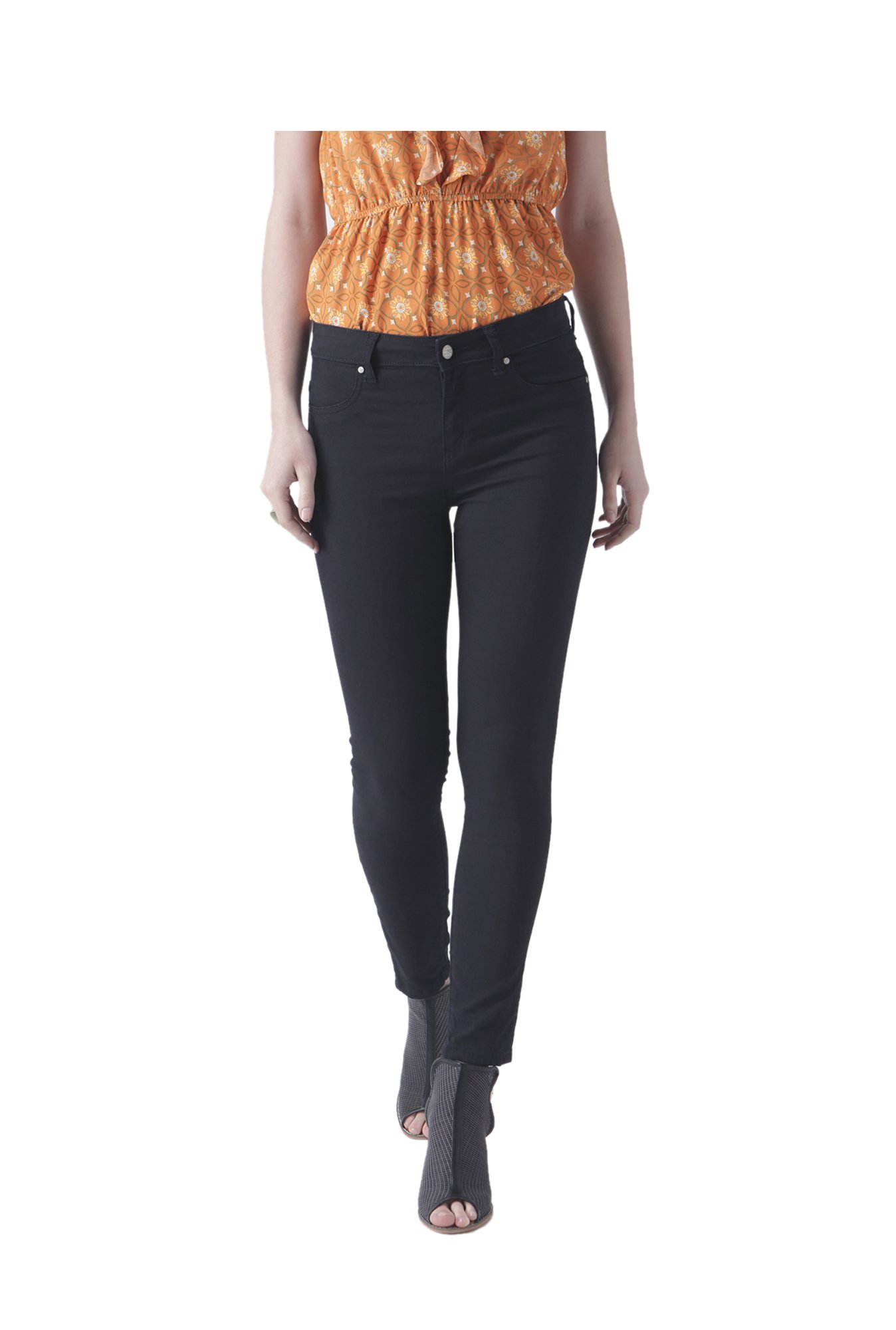 Fusion Beats Dark Blue Regular Fit Pants