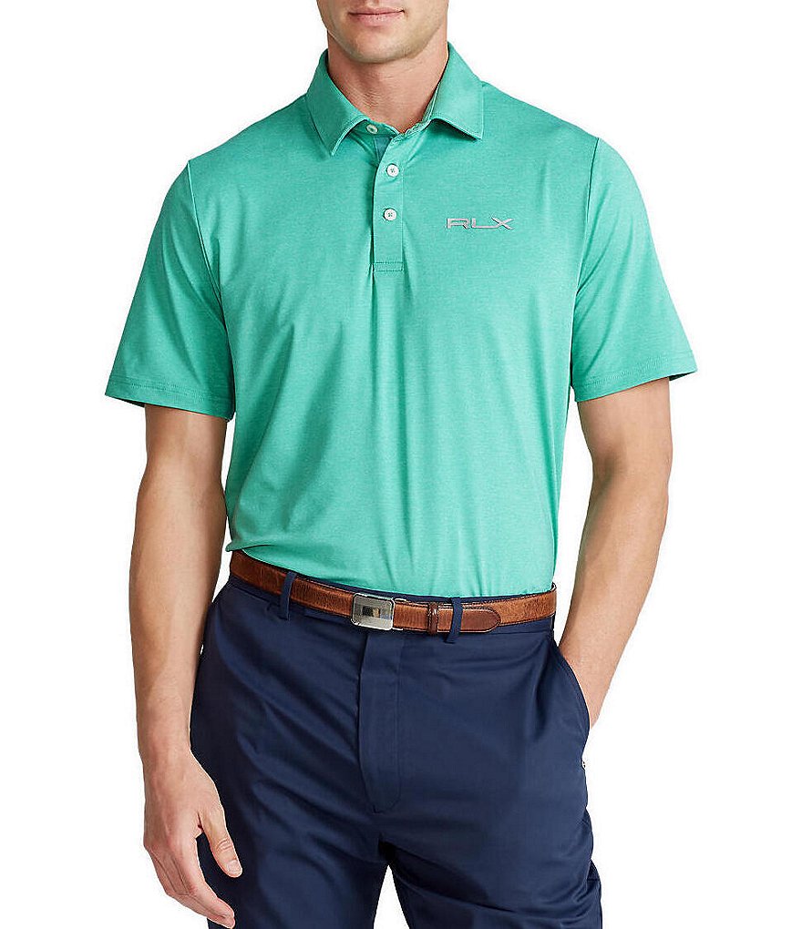 Polo Ralph Lauren RLX Golf Classic-Fit Tech Jersey Short-Sleeve Recycled Materials Polo Shirt