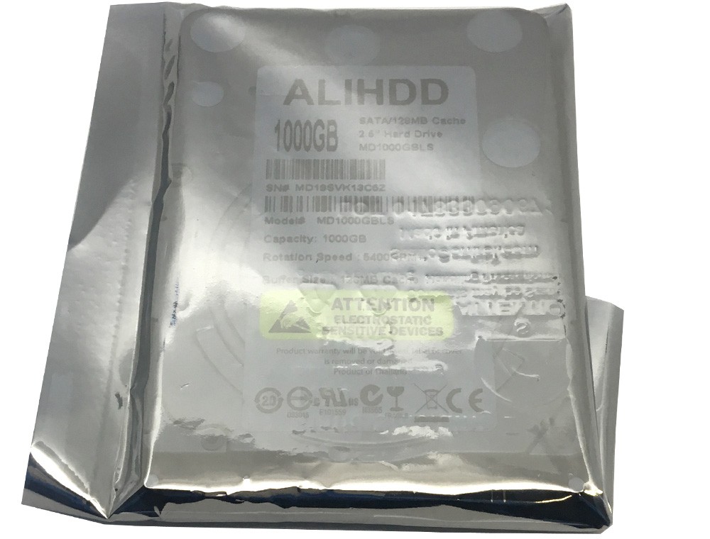 ALiHDD 1TB 5400RPM 128MB Cache SATA 6Gb/s 7mm 2.5in Notebook/Mobile Hard Drive - 2 Year Warranty