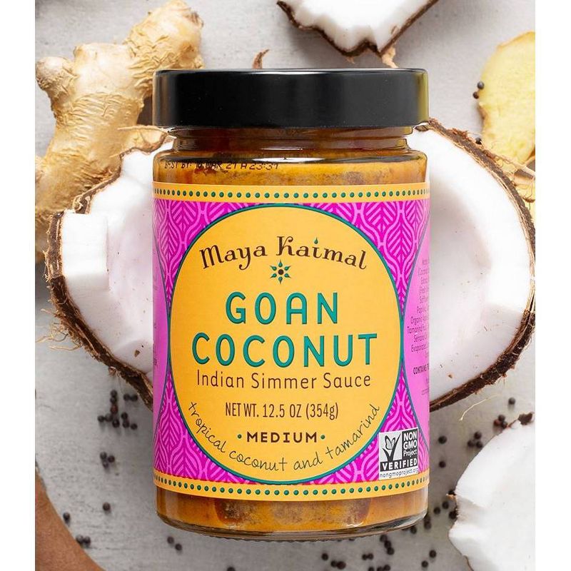 Maya Kaimal Goan Coconut Simmer Sauce -12.5oz