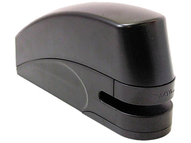 X-ACTO 73101 X-ACTO Electric Stapler with Anti-Jam Mechanism, 20-Sheet Capacity, Black