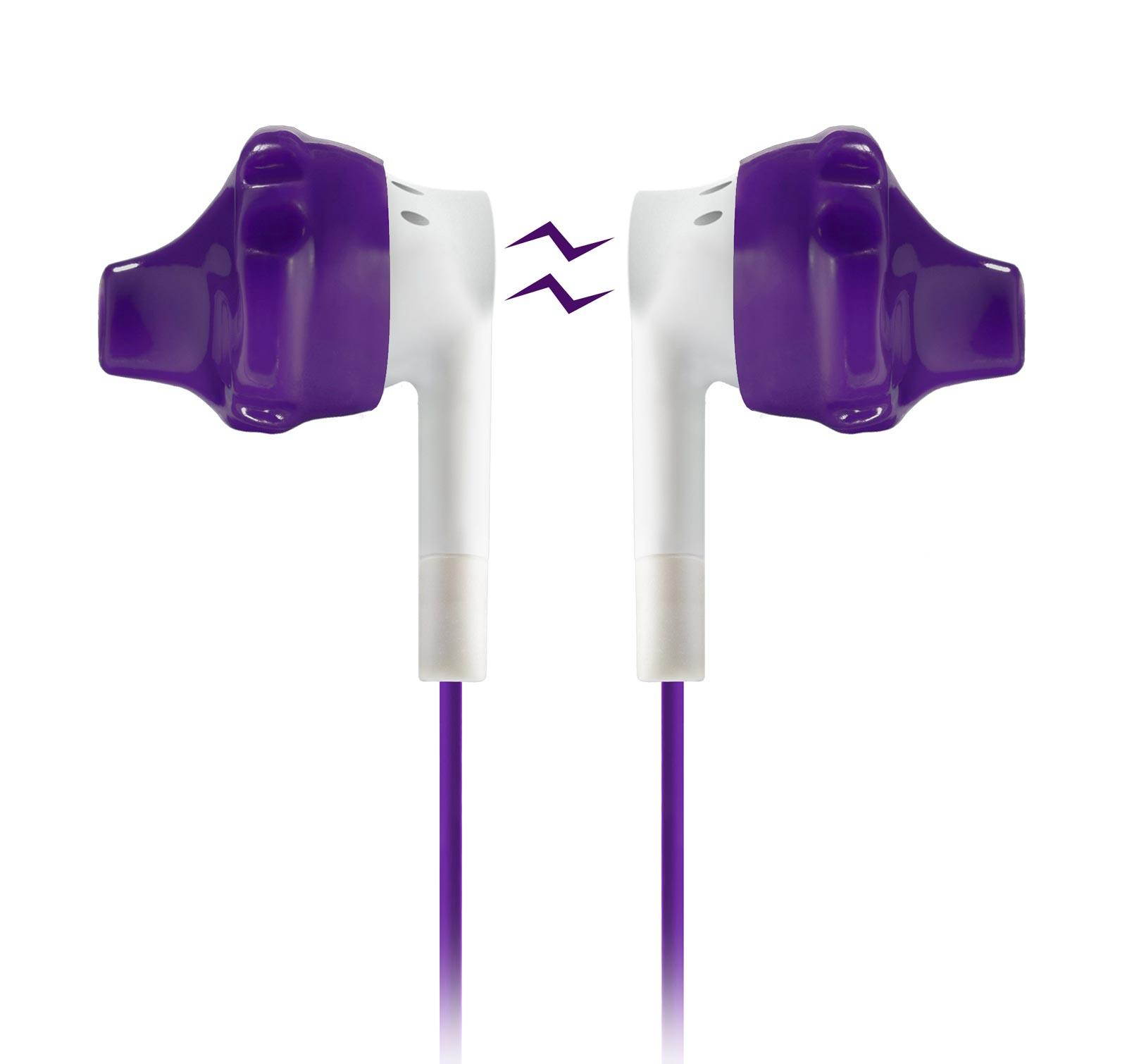 Yurbuds Inspire 300 Noise Isolating In-Ear Headphones (Purple)