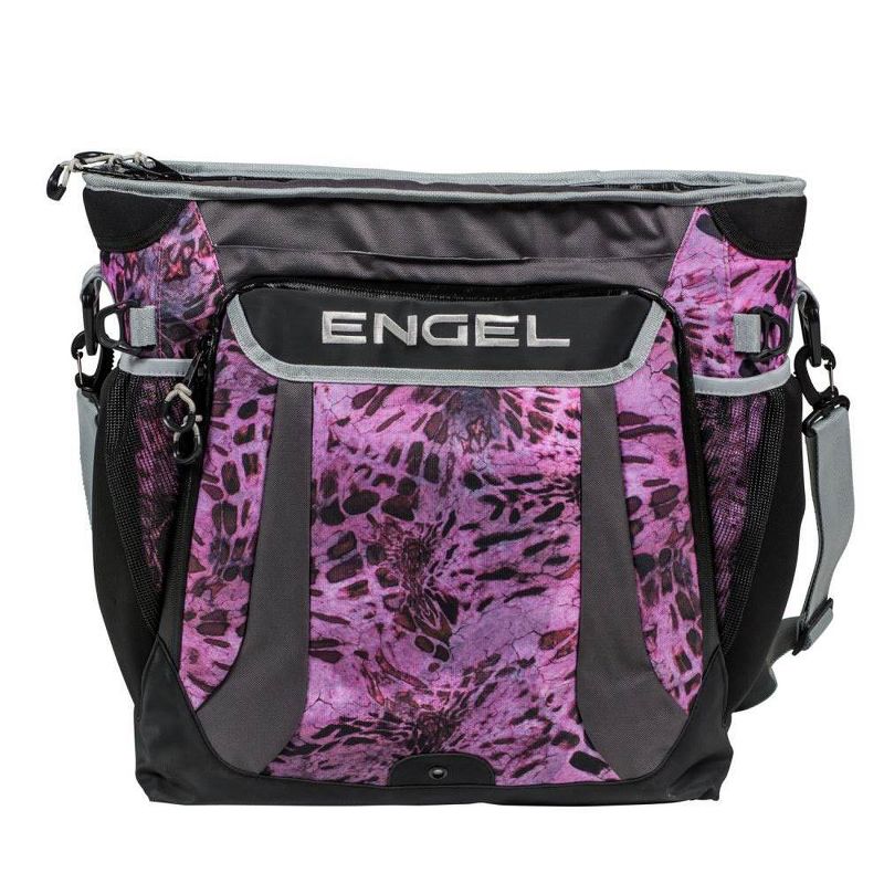 Engel Prym1 5.7 Gal Backpack Ice Cooler with 24 Can Capacity, Pink Out Camo