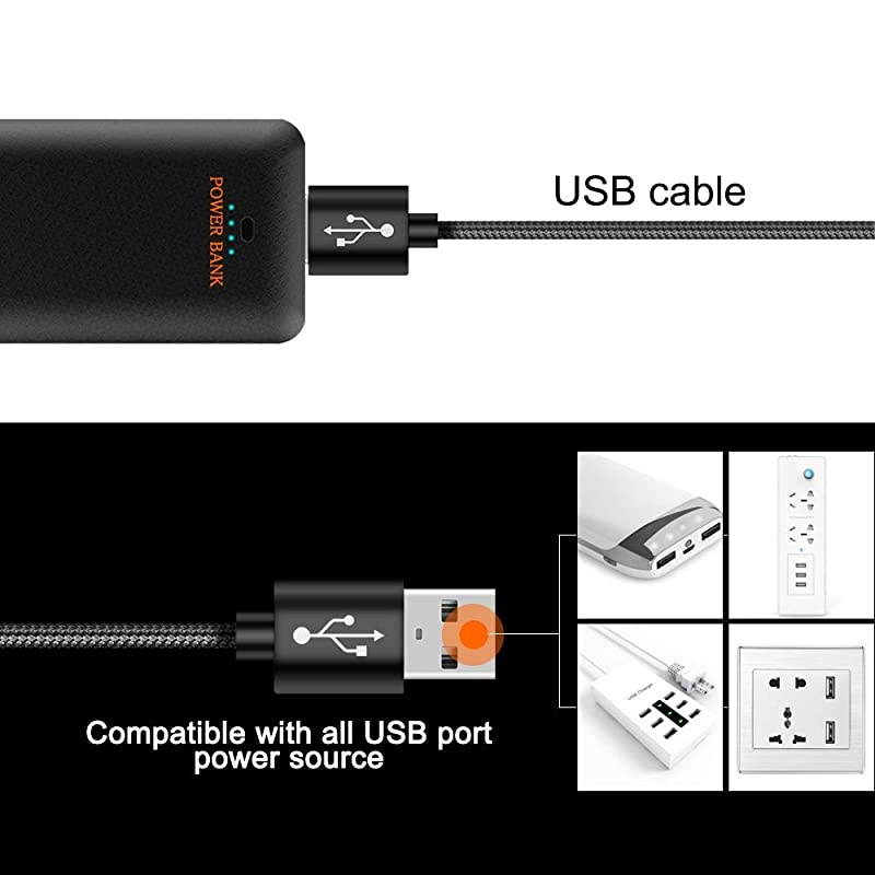 Heater Warmer Dew Heater with Temperature Regulator Strip for Ice Fog Universal Camera Telescopic Bottle Heating(Hot-3)