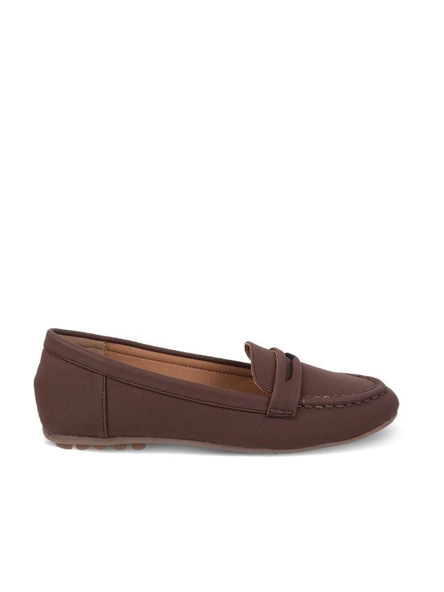Tresmode Women's Brown Casual Loafers