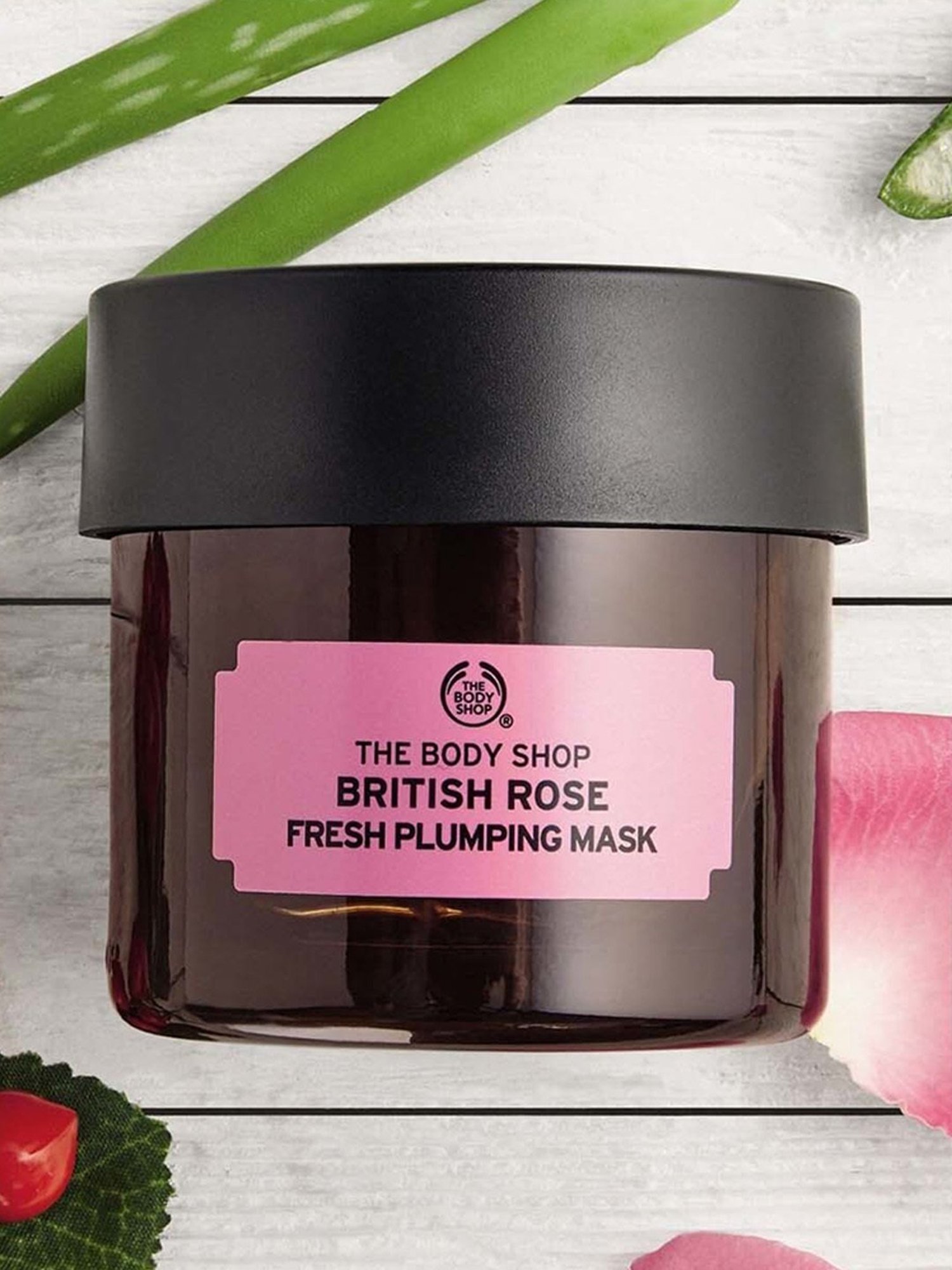 The Body Shop British Rose Fresh Plumping Mask - 75 ml