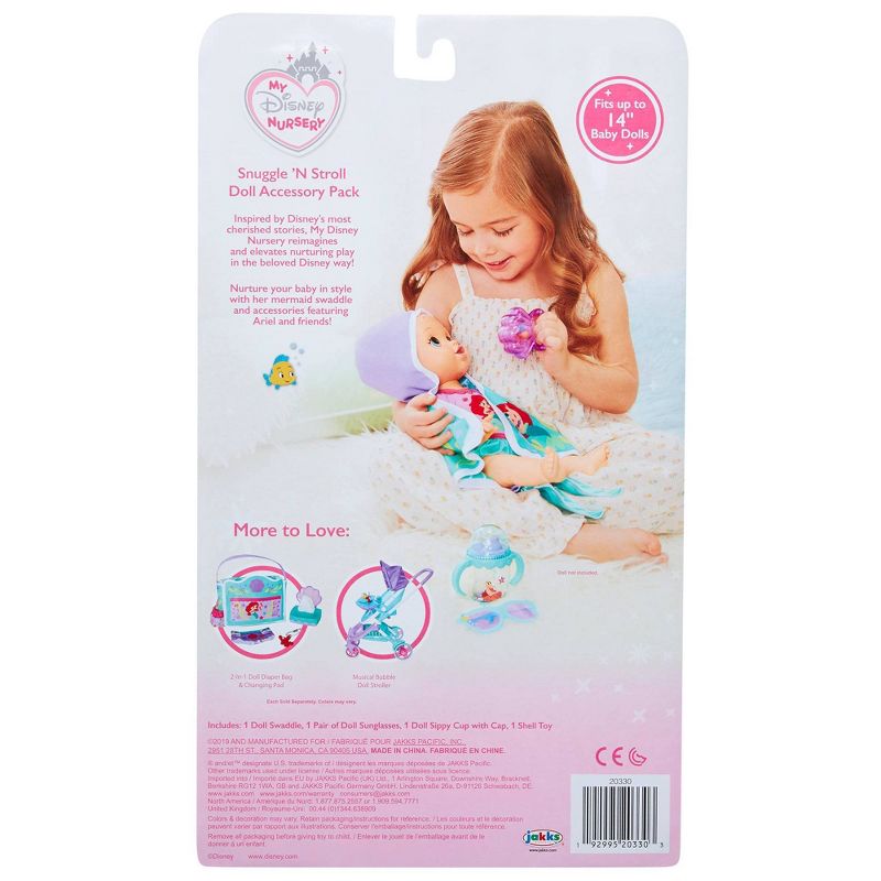 My Disney Nursery Snuggle 'N Stroll Doll Accessory Pack - The Little Mermaid