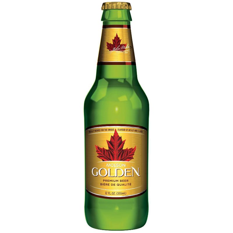 Molson Golden Premium Beer - 12pk/12 fl oz Bottles