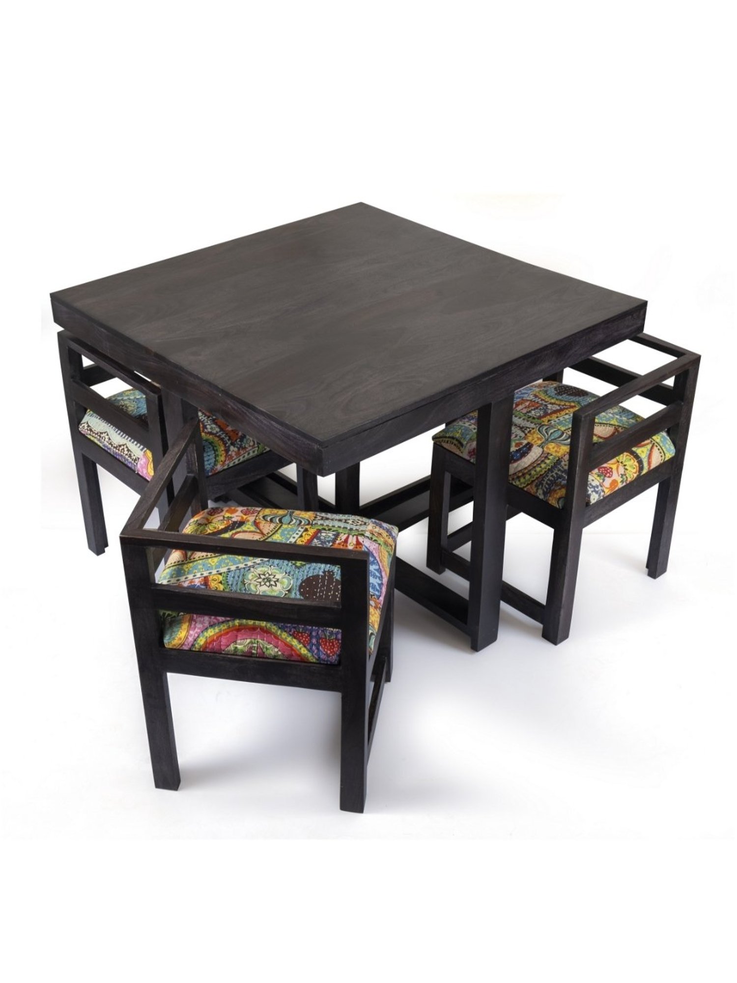 Nilkamal Olivia Brown Solid Wood - Rubberwood 6 Seater Dinning Table set