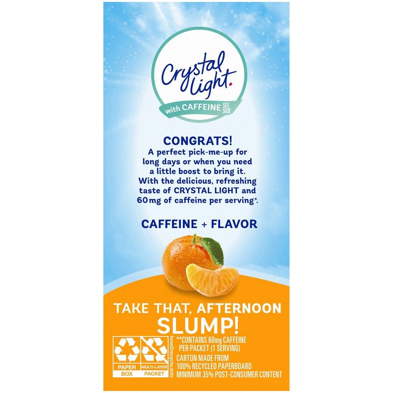 Crystal Light On the Go Citrus Energy Drink Mix - 10pk/.09oz Stix