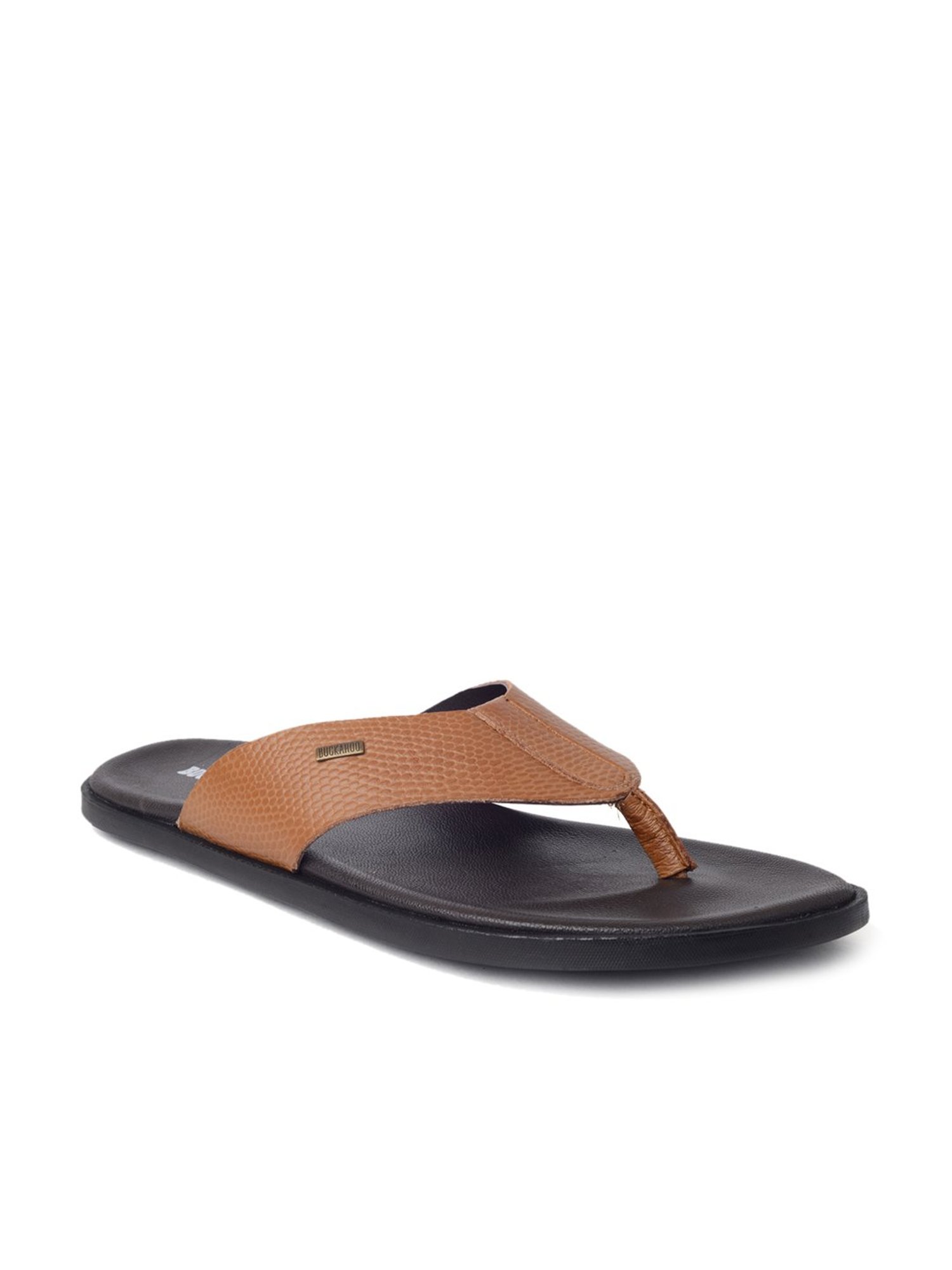 Buckaroo Men's NIMBUS NX Tan Thong Sandals