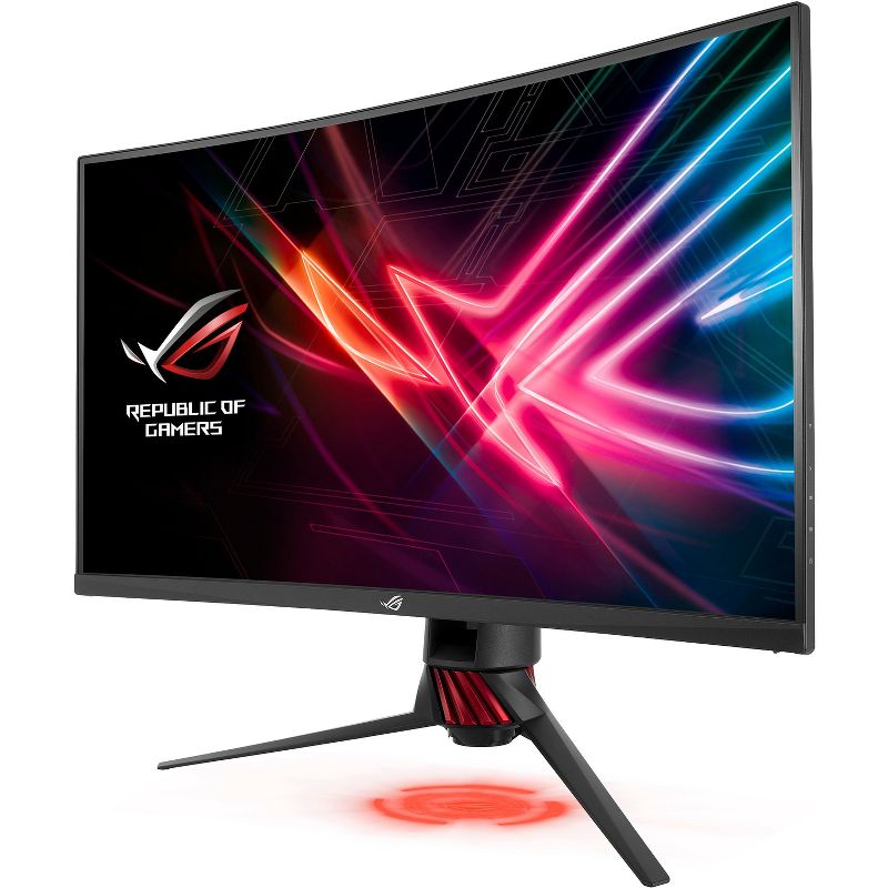 ASUS ROG Strix XG32VQR 31.5 inch Curved Gaming Monitor 144Hz 1440P FreeSync 2 HDR Eye Care with DP HDMI, Black