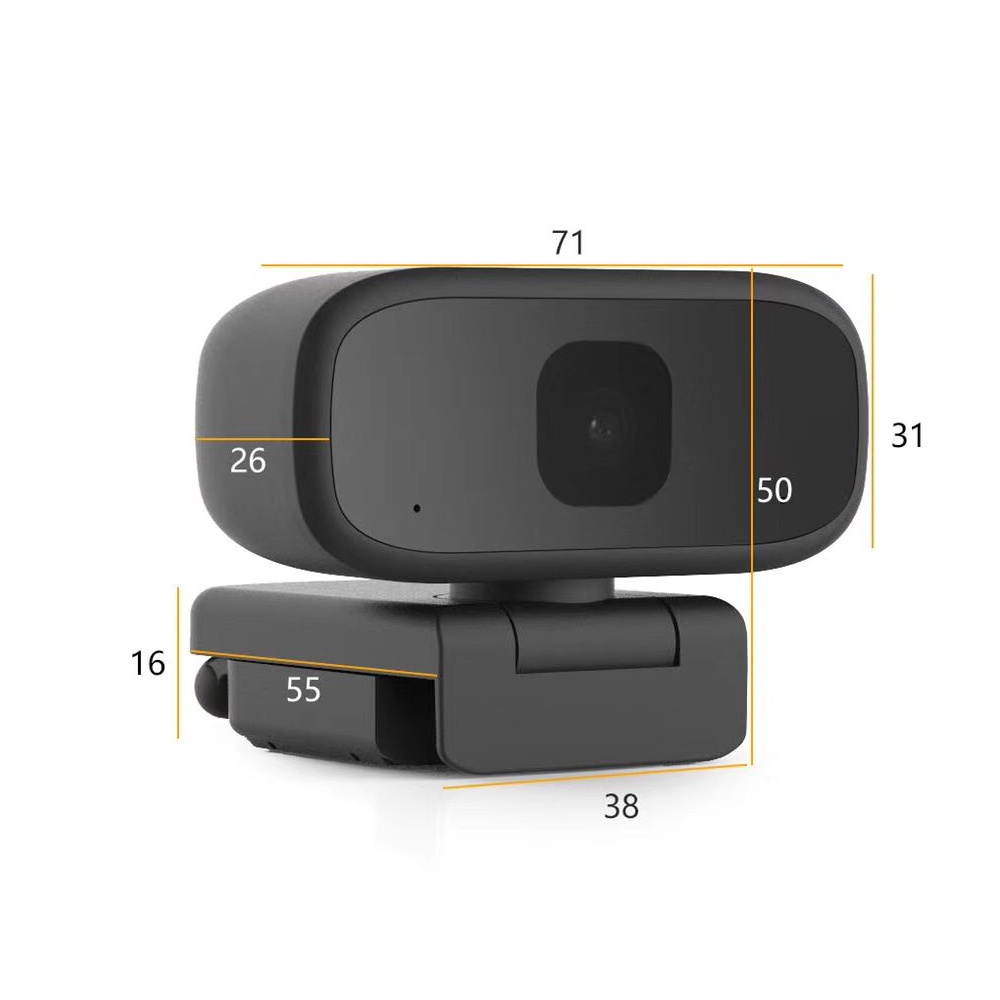 Webcam With Microphone USB Video Call Computer Peripheral Camera