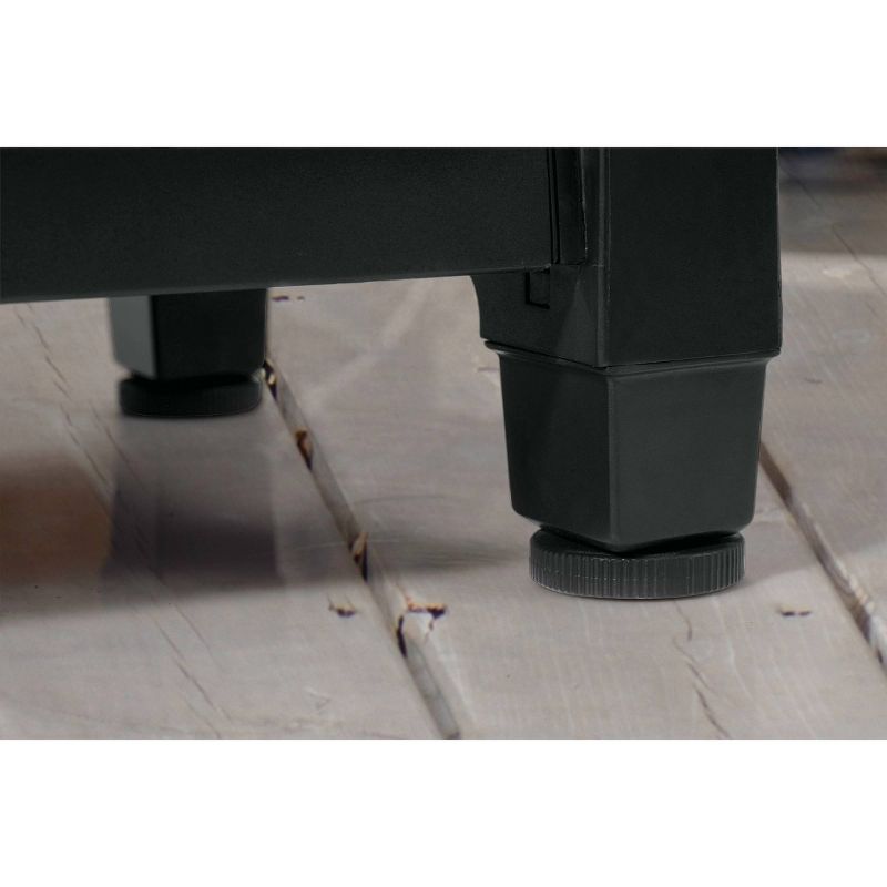 Slat Top Serving Cart - Gray - Apollo Outdoor