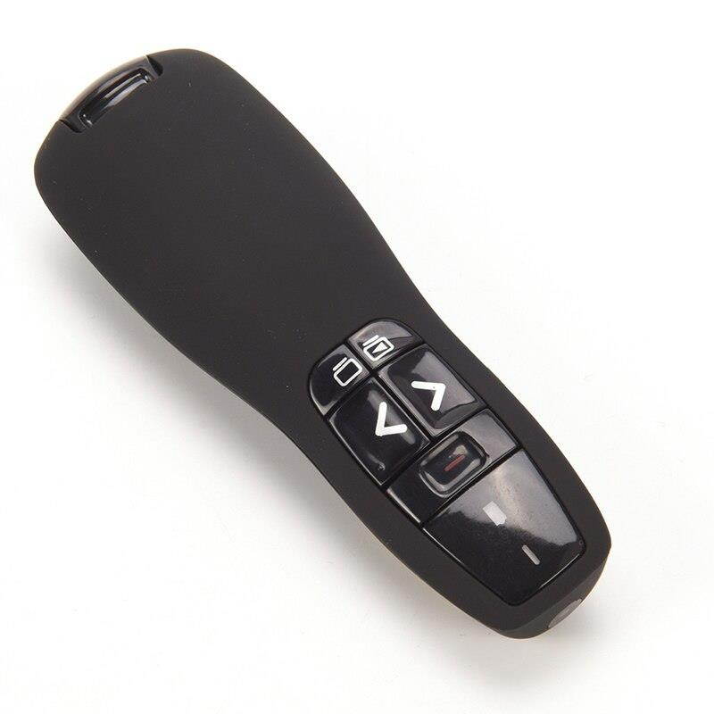 2.4Ghz USB RF Wireless Presenter Handheld Pointer PPT Remote Control with Red Laser Pointer Pen for Power Point Presentation