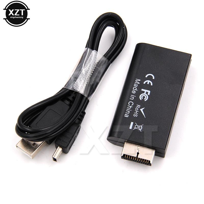 Hot Display to HDMI Male to Female Converter Audio Video Convert HDMI Adapter for HDTV Support 480i 576i 480P for PS2