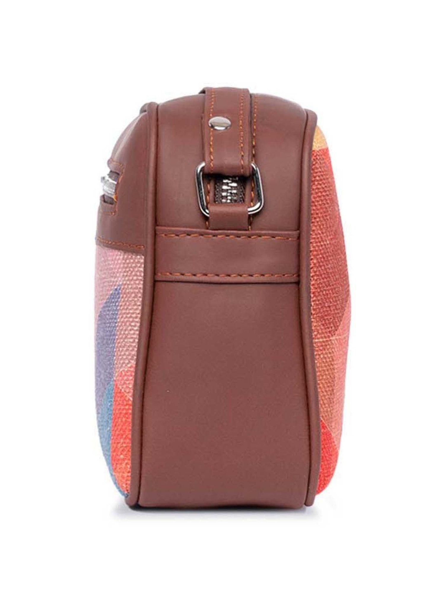 ZOUK Multicolor Printed Medium Sling Handbag