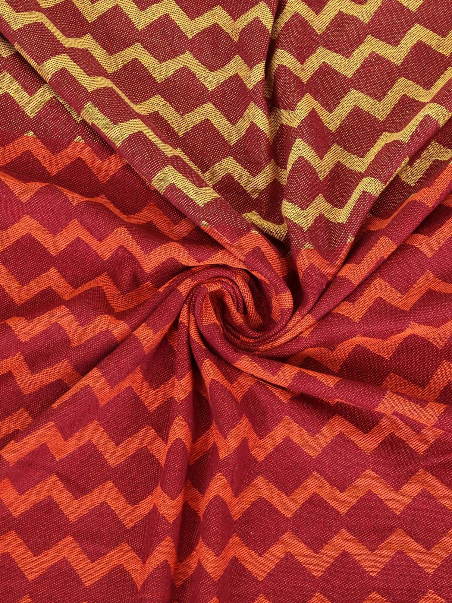 Klotthe Jacquard Collection Red 300 TC Bed Linen Set