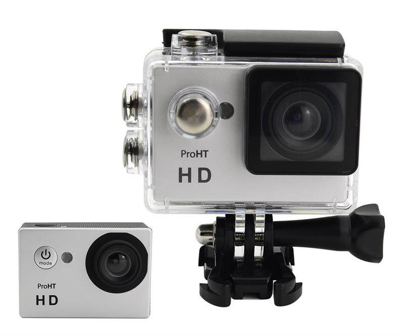 ProHT HD Action Camera, 2.0 LTPS LCD Screen, 720P, 90 Degree Wide Angle Lens, Waterproof, Sports Camera, 86304