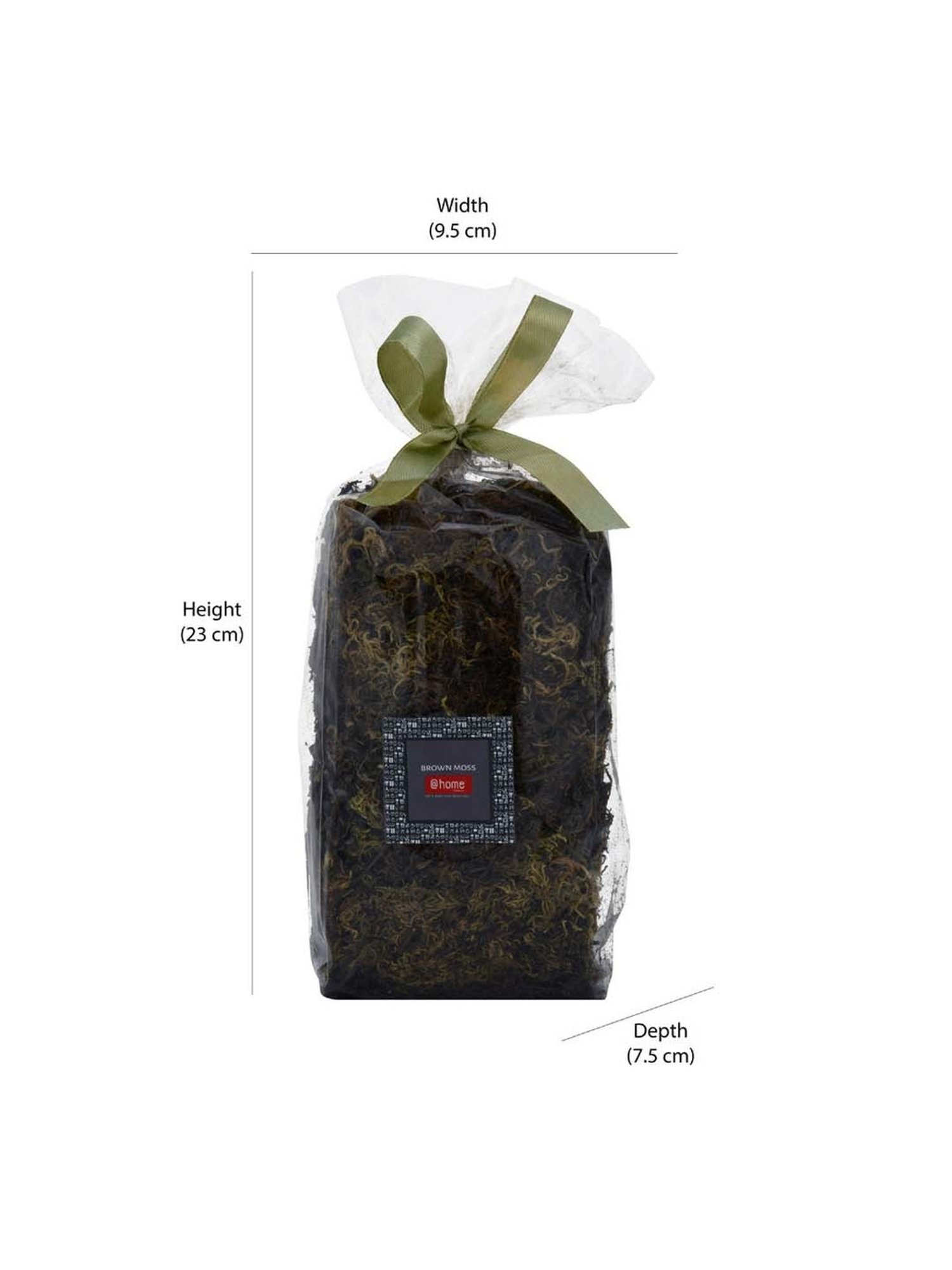 @home Brown Dried Moss Potpourri Pouch