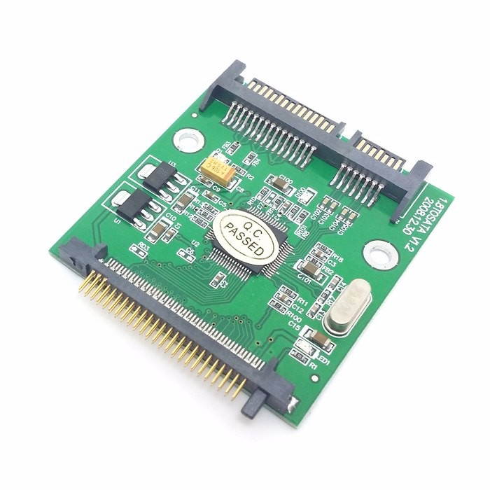 SATA 22 Pin to 50pin 1.8 Inch IDE Hard Drive SSD Adapter Convertor Card PCBA ide to sata ide adapter card sata to ide