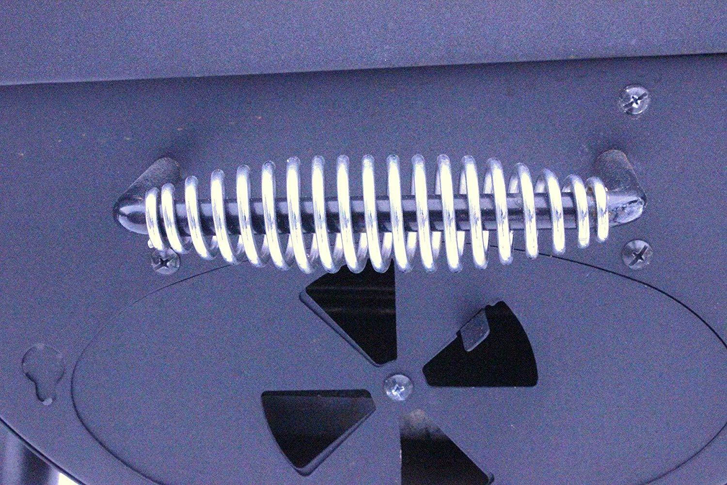 River Country Easy Mount 5" Chrome Spring Grip Handle with Built in Mounting Bracket