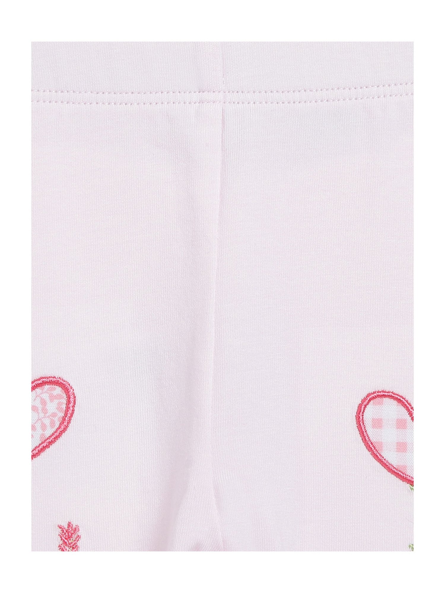 Chicco Kids White & Light Pink Printed T-Shirt with Shorts