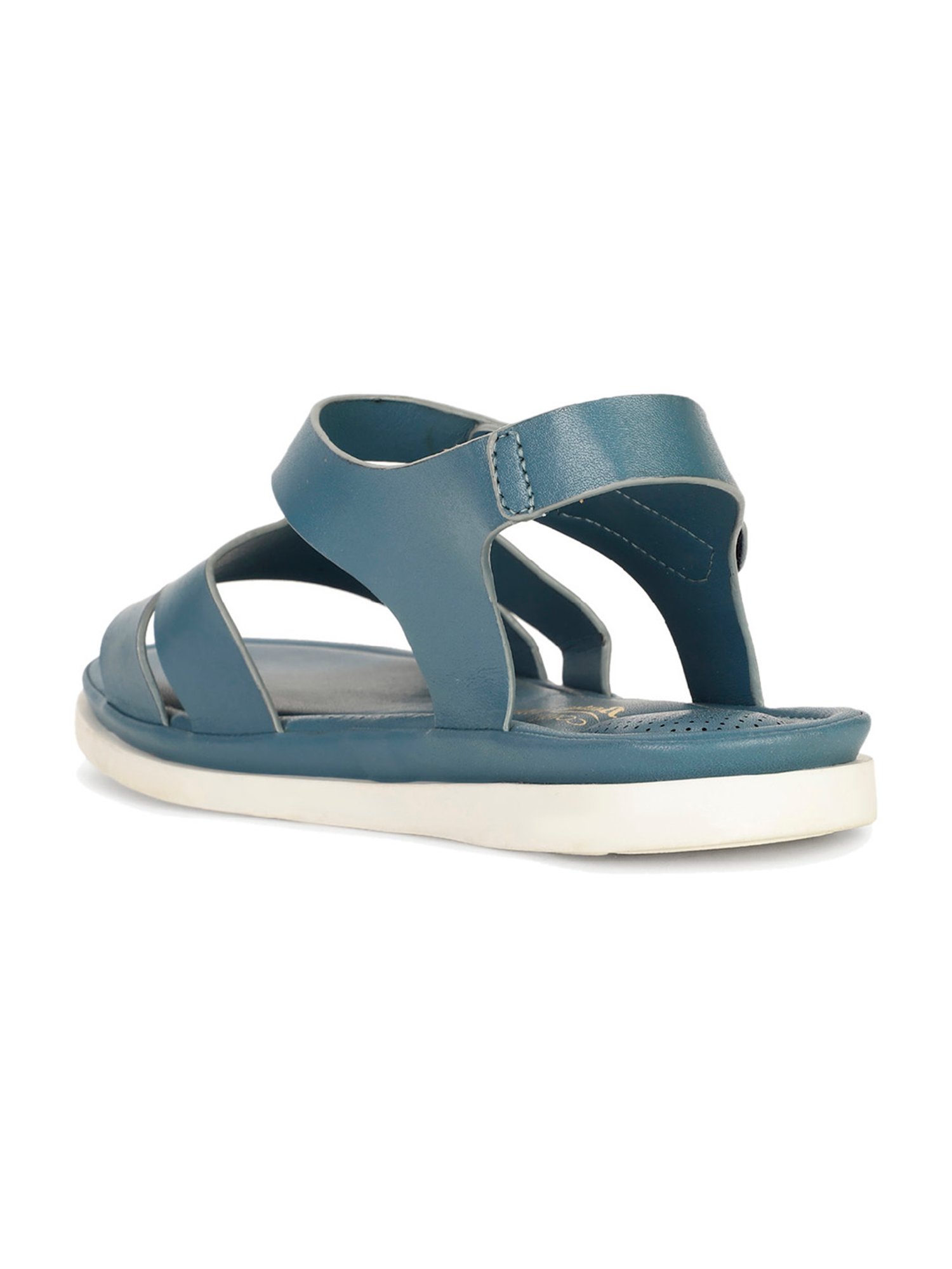Bata Women's AMY Blue Ankle Strap Sandals
