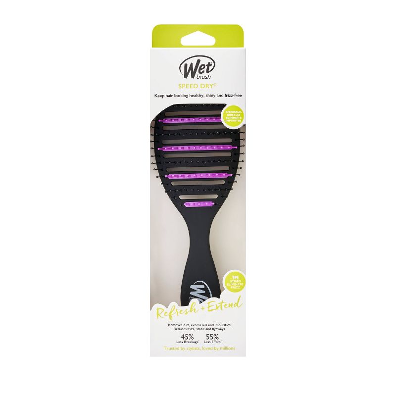Wet Brush Charcoal Infused Speed Dry Hair Brush