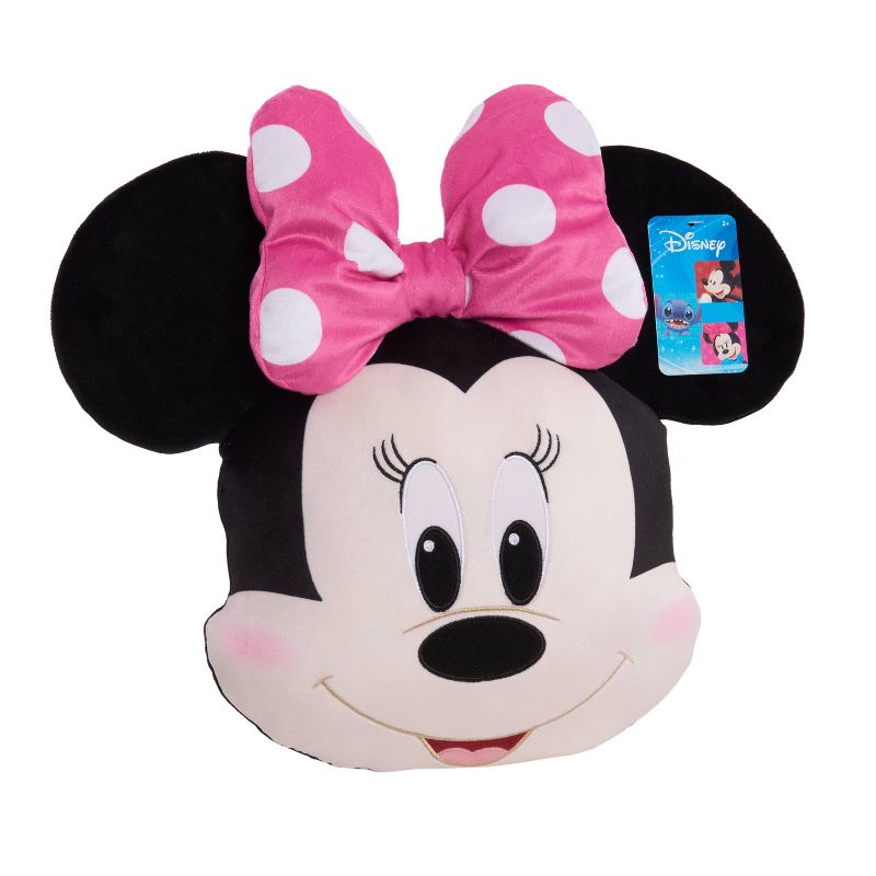 Minnie Mouse Character Head Plush