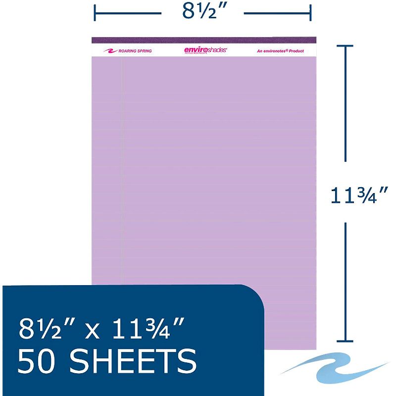 School Smart Composition Paper, No Margin, 8 x 10-1/2 Inches, White, 500 Sheets