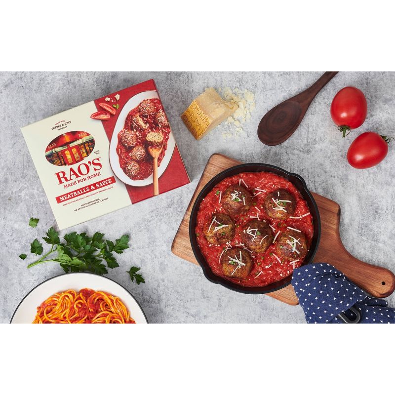 Rao's Made For Home Family Size Frozen Meatballs and Sauce - 24oz