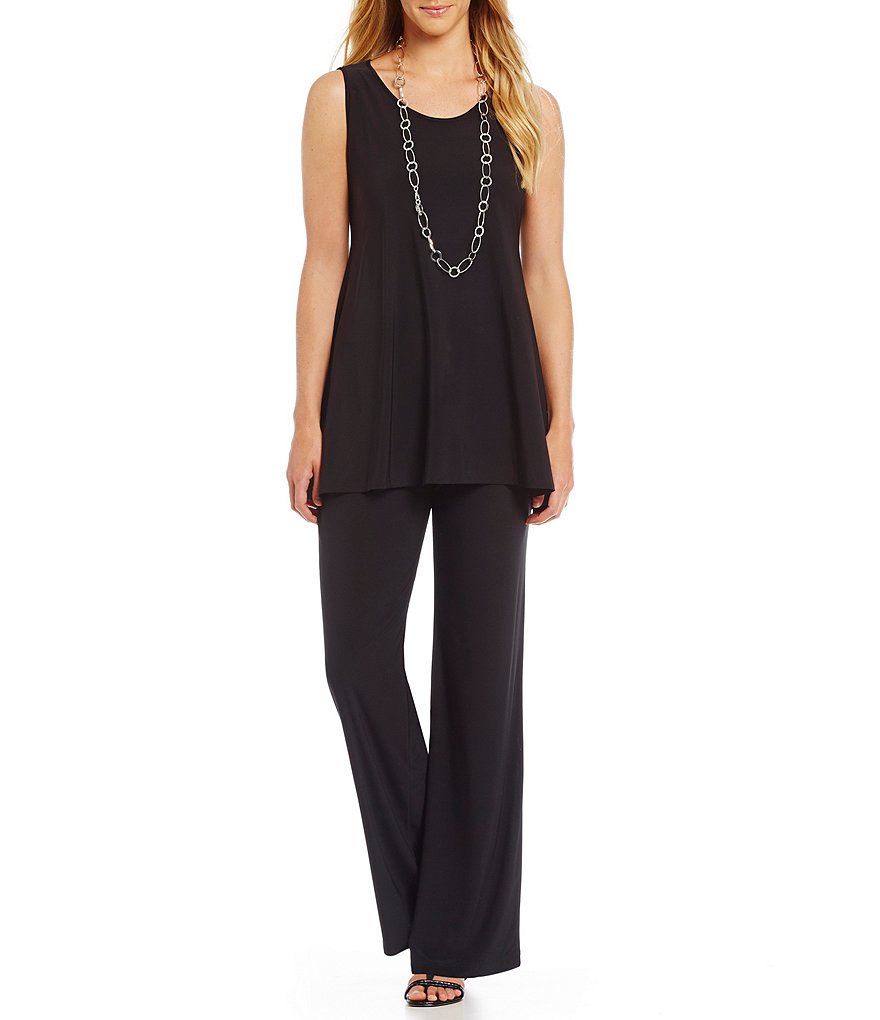 IC Collection Scoop Neck Sleeveless Long Tank