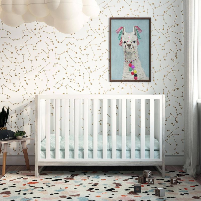 Novogratz Parker 3-in-1 Two Toned Crib