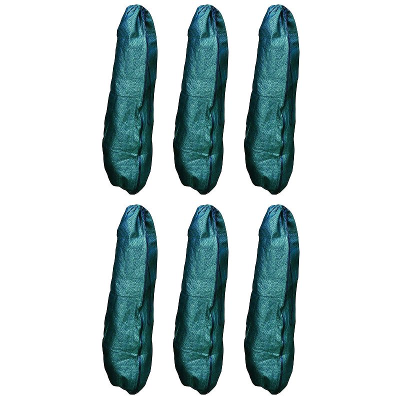 NuVue 24172 Winter Zip A Tree TreeCoat 4 Foot Tree Shrub Cover, Green (6 Pack)