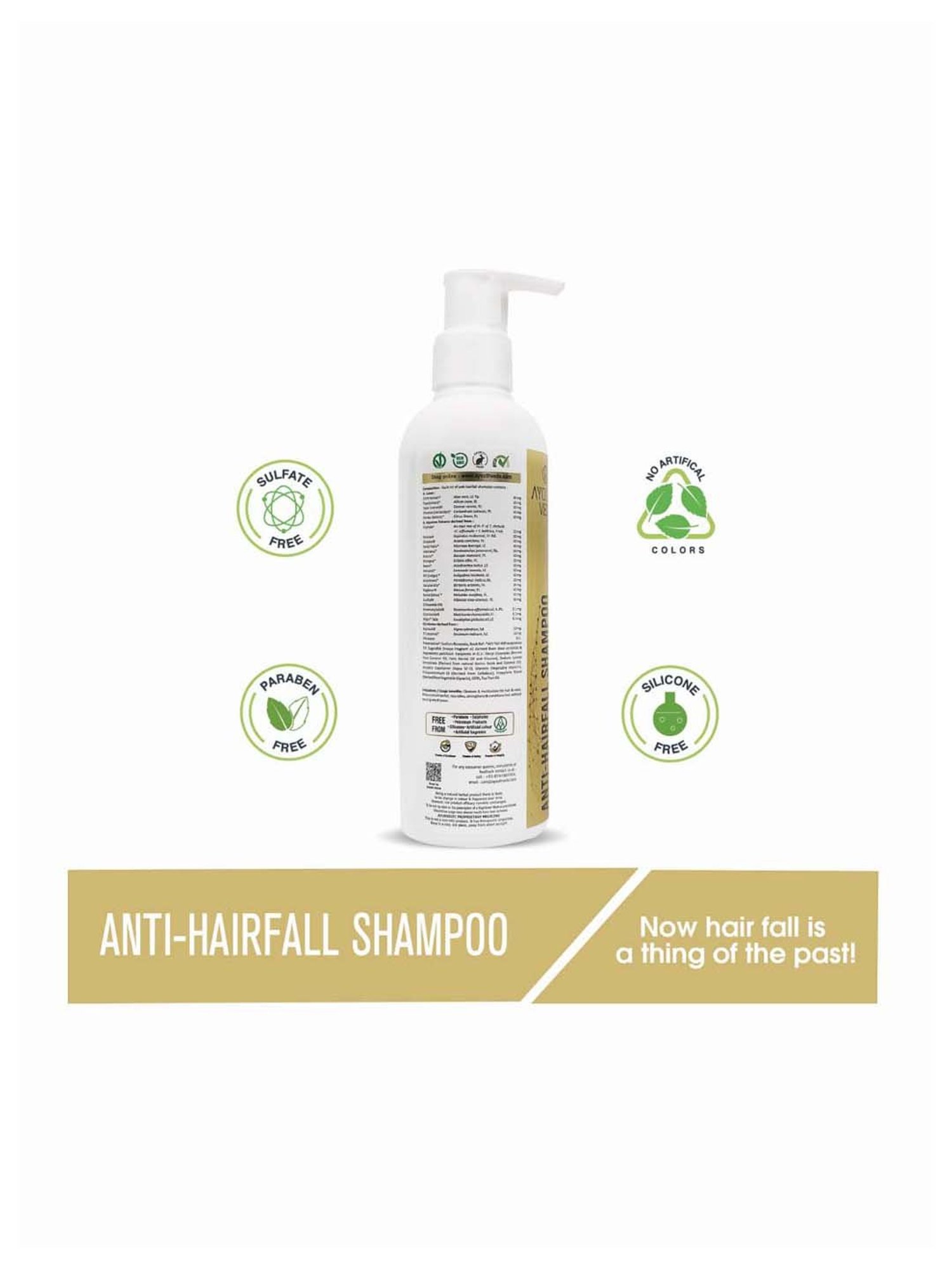 AyouthVeda Anti Hair Fall Shampoo - 200 ml