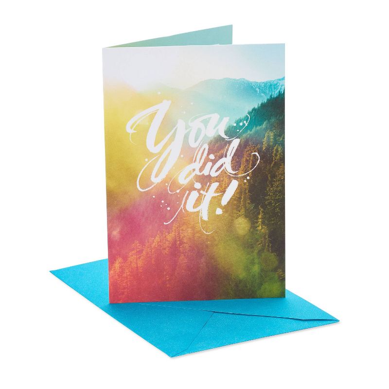 Congratulations Card You Did It