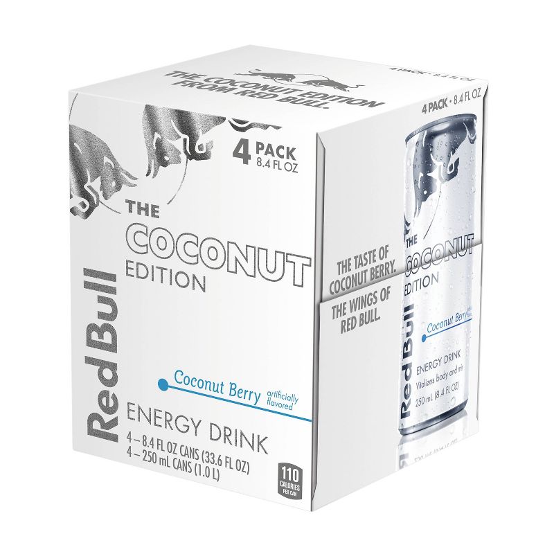 Red Bull Coconut Berry Energy Drink - 4pk/8.4 fl oz Cans