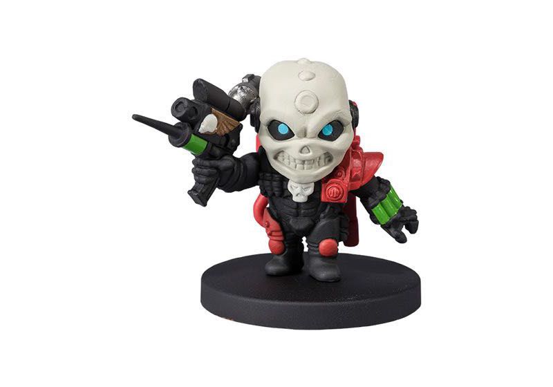 Bandai Warhammer 40,000 40k Chibi Series 1 Eversor Assassin Figure