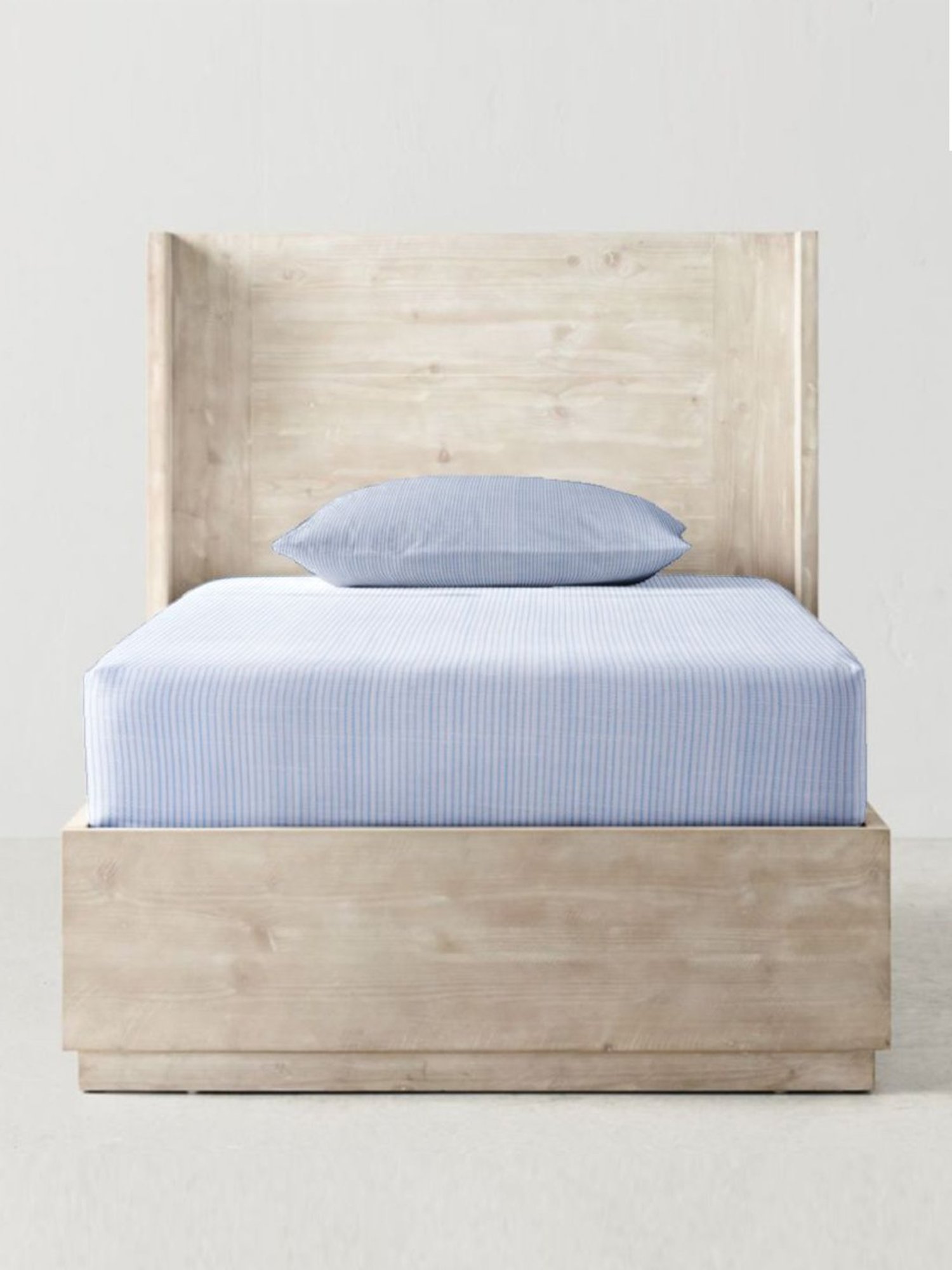 The Baby Atelier Blue Fitted Bed Sheet