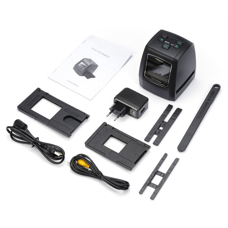 14MP 22MP 135mm Ultra High-Resolution Negative Film Slide Viewer Scanner Photo Converter USB 2.0 MSDC Monochrome Profession EC018