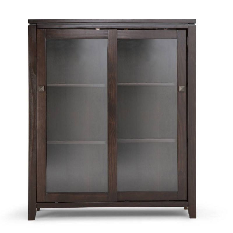 36" Essex Medium Storage Cabinet Mahogany Brown - WyndenHall